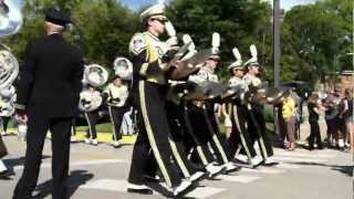 Purdue AAMB March to Ross Ade  Sept 15 2012 [upl. by Ylera162]