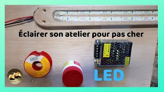 Comment éclairer son atelier pour pas cher [upl. by Notnad]