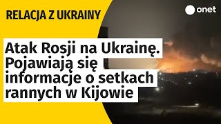 Atak Rosji na Ukrainę Pojawiają się informacje o setkach rannych w Kijowie [upl. by Ennairej]