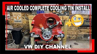 VW Beetle Complete Cooling Tin Installation  Important Tips  HOW TO Install Cooling Tins  VW Bug [upl. by Lara956]