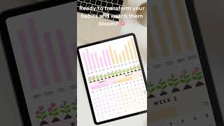 Habit tracker with mood tracker google sheets habittracking googlesheets moodtracker template [upl. by Cofsky]