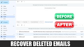 How to Recover Permanently Deleted Emails from Gmail 2024  Gmail Email Recovery Tutorial [upl. by Crowe]