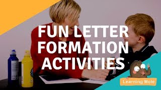 Fun Letter Formation Activities  Learn to Write Letters  Letter Writing  Letter Formation  KS1 [upl. by Duer]