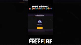 FREE FIRE GRAND FINALS REWARDS 🎁💎 mrshehzada youtubeshorts freefireshorts shorts shortsfeed [upl. by Nichols]