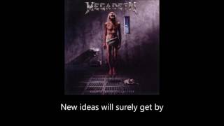 Megadeth  Foreclosure Of A Dream Lyrics [upl. by Denys]