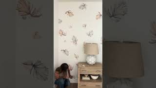 How to Customize Your Walls with Mini Boho Decals  Trim amp Apply for Seamless Transitions [upl. by Raskind]