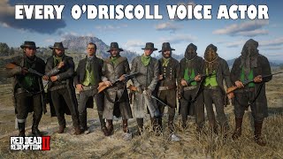 All ODriscolls Voice Actors  RDR2 [upl. by Banwell870]