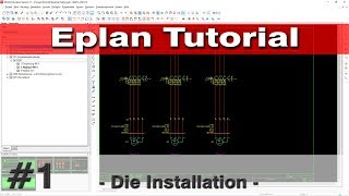 EPlan Tutorial  1 Die Installation [upl. by Acinelav482]