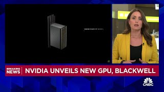 Nvidia unveils new Blackwell platform [upl. by Harday]