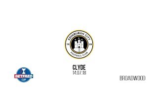 Clyde Highlights 140718 Betfred Cup [upl. by Odille]