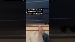 The Plinth removal tool is the best and fastest way to remove plinths safely diy kitchen [upl. by Sixla]