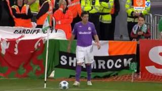 Shamrock Rovers vs Real Madrid  highlights 21072009 [upl. by Dorion]