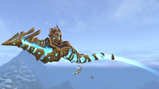 Ensorcelled Everwyrm and Anima Wyrmling Showcase  World of Warcraft Mounts and Pets [upl. by Eihcra634]