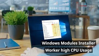 Windows Modules Installer Worker High CPU or DISK usage 7 Solutions 2024 [upl. by Phillada]