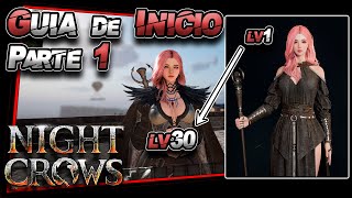 ⭐NIGHT CROWS Aprende a jugar  Guia de incio parte 1 Global  Español [upl. by Sophie]