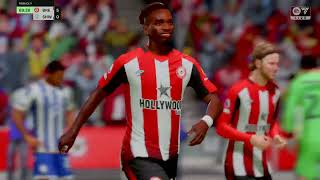 Brentford vs Sheffield Wednesday  EFL Cup Round of 16 FC 24 [upl. by Sayed]