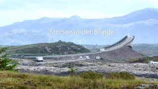 Storseisundet Bridge Atlantic road Kristiansund [upl. by Ahsam]