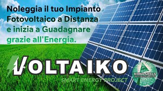 Guadagnare Passivamente con il Fotovoltaico grazie a Voltaiko☀️💎 [upl. by Irot]