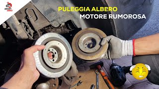 Pulleggia albero motore rumorosa  Fiat Croma  Qureshis garage [upl. by Darbee]