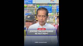 JOKOWI tak Diundang ke HUT PDIP❓ [upl. by Ikin]