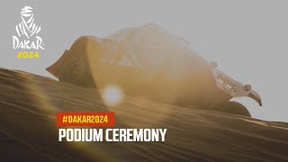 Podium ceremony  Dakar 2024 [upl. by Ahselet798]