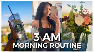 My 3AM Morning Routine somewhat realistic  5 AM Club  Janika Bates [upl. by Altheta704]