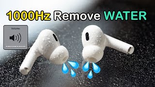 Sound To Remove Water From Airpods [upl. by Isis]