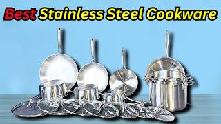 Top 7 Best Stainless Steel Cookware Sets 2024 [upl. by Okin]