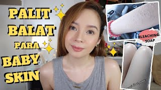 BODY PEELING para Baby Skin Grabe Magbalat Navarros Bleaching Soap [upl. by Siladnerb]