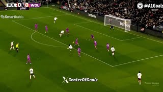 Alex Iwobi Amazing Goal Fulham vs Wolves 10 Goals and Extended Highlights [upl. by Larissa]