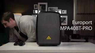 BEHRINGER MPA40BT Reviews [upl. by Boor47]