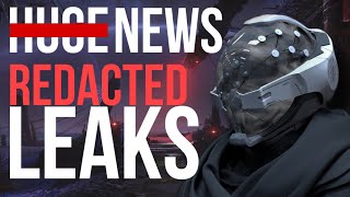 Destiny 2 HUGE LEAKS UPDATE New Leaks News amp More [upl. by Narton]