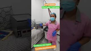 Co2 fractional laser machine amp pico sure NDYAG laser machine in Arunachal Pradesh by cosderma mumbai [upl. by Timotheus]