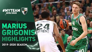 Marius Grigonis 20192020 season highlights [upl. by Dincolo]