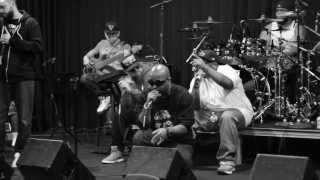 Tech N9ne Krizz Kaliko and ¡Mayday  Fragile in rehersal studio [upl. by Doran]