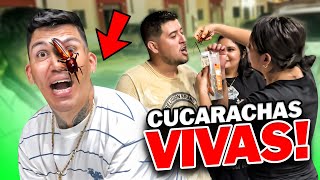 PROBAMOS EL MENÚ ASQUEROSO CON CUCARACHAS VIVAS 😰 [upl. by Naynek]