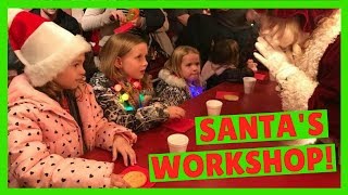 Kids go to the North Pole Experience in Flagstaff [upl. by Ardnosac]