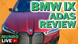 BMW iX Advanced Driver Assistance System [upl. by Dnalerb]