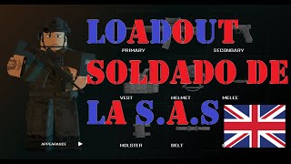 Como hacer un Loadout Completo de la SAS del Reino Unido Roblox BRM5 [upl. by Roth]