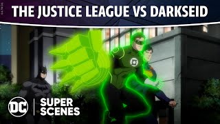 Justice League War  The Justice League vs Darkseid  Super Scenes  DC [upl. by Teillo]