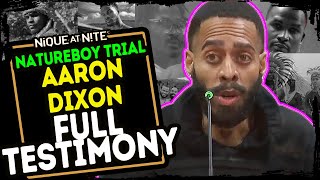 AARON DIXON TESTIMONY [upl. by Copland]