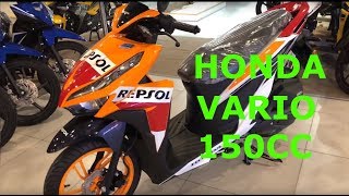 Honda Vario 150cc Repsol Edition  2018 Walkaround Malaysia [upl. by Rutger]