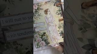 With Tenderness 🪄 I Aesthetic Scrapbook Journal journaling scrapbooking journal asmr art love [upl. by Aronas231]