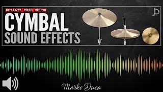 Cymbals Sound Effect Pack  Royalty Free Sound Effects [upl. by Nooj]