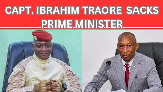 BREAKING Capt Ibrahim Traore Dissolves Burkina Faso’s Government Sacks Prime Minister Apollinaire [upl. by Davison97]