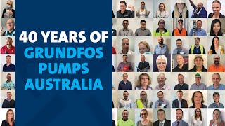 40 Years of Grundfos Pumps Australia [upl. by Nolad96]