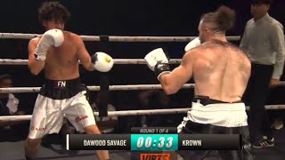 DawoodSAVAGE Vs Krown Singapore Full Fight [upl. by Ainnat]