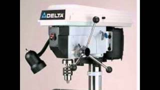 DELTA 17 959L 17 Inch Laser Crosshair Drill Press [upl. by Batish]