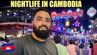 Crazy Nightlife in Siem Reap Cambodia 🇰🇭 [upl. by Ykcub]