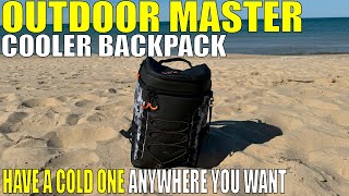 Outdoor Master Cooler Backpack Review  Take Cold Beverages with You Anywhere [upl. by Alolomo]